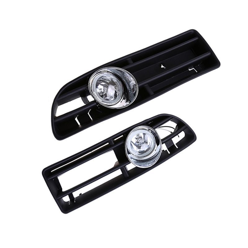 Powerful Bumper Grille Driving Lights With Switch&Harness For VW Bora MK4 1998-2004 Daytime Running Light 1J5853665B
