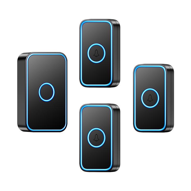 Wireless Smart Doorbell with Remote Control & Anti-Theft Features - Long Distance Ding Dong for Home & Elderly Caller.