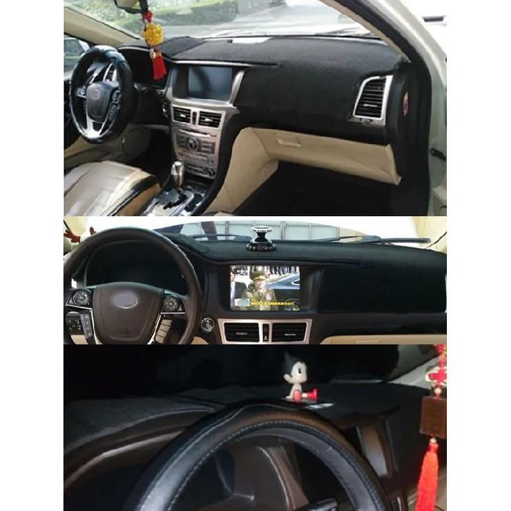 For BYD F6 Sirui 2013-2015 Dashmat Dashboard Cover trument Panel Sunscreen Protective Pad Dash Mat Ornament