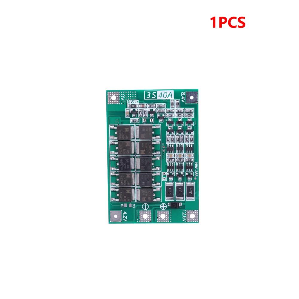 3S/4S 5A 10A 20A 40A 60A Li-ion Lithium Battery Charger Protection Board 18650 BMS For Drill Motor with Standard/Enhance/Balance