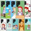 A-Anne Of Green Gables Shirley Soft Cover for Samsung Galaxy S25 Edge S26 S24 S23 Ultra Phone Case S22 S21 Plus S20 FE Print Pat