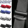 Adjustable Car Safety Belt Clips Slip-Resistant Seat Belt Buckle Simple Clamp Fixing Clip Plastic Strong Universal Car Accessory