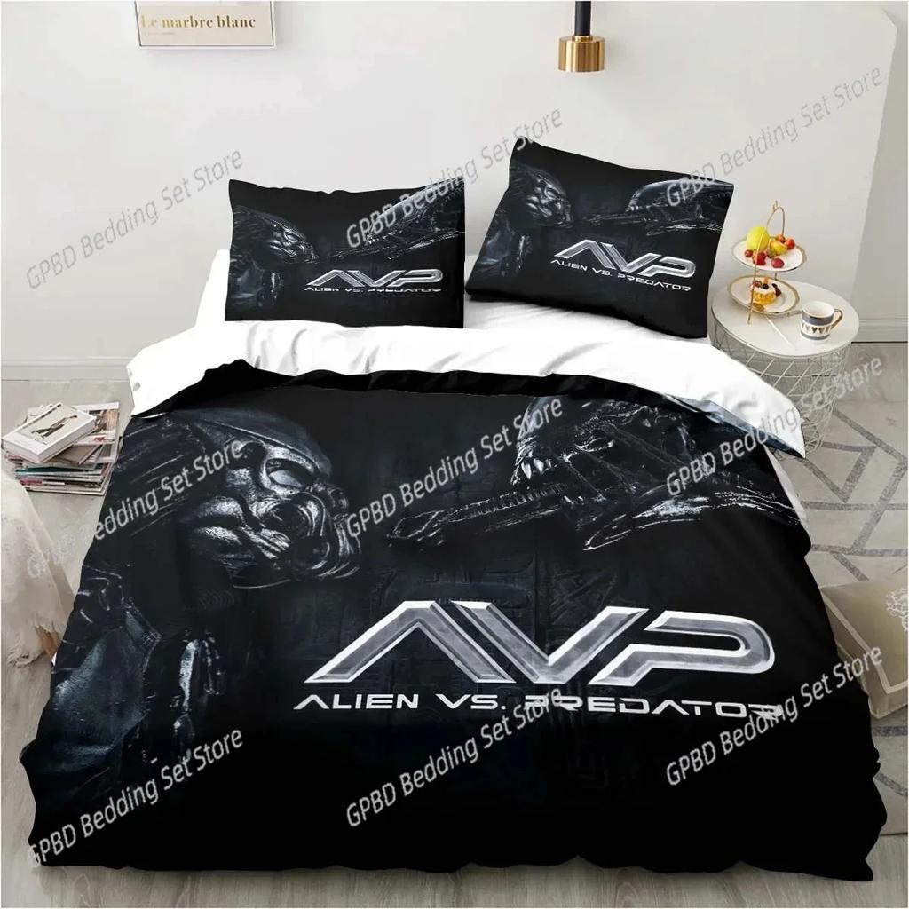 Comforter Alien Vs. Predator Predator Movie Bedding Set Bedroom Soft Modern S Comefortable And