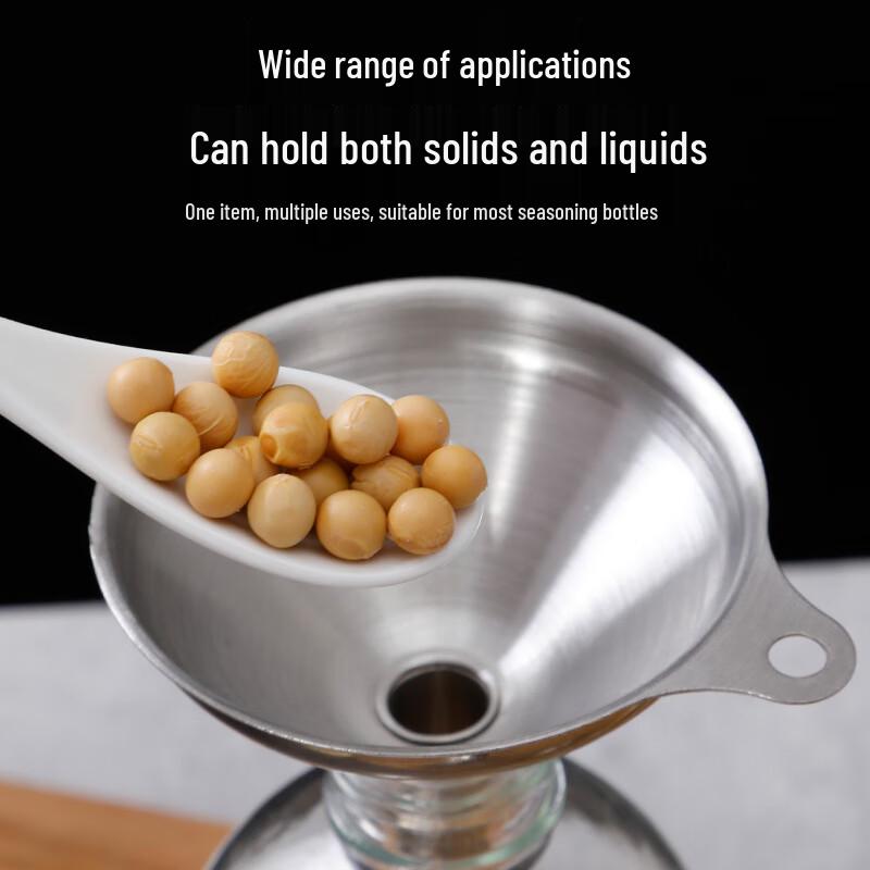 Stainless Steel Kitchen Funnel & Wine Dispenser Set