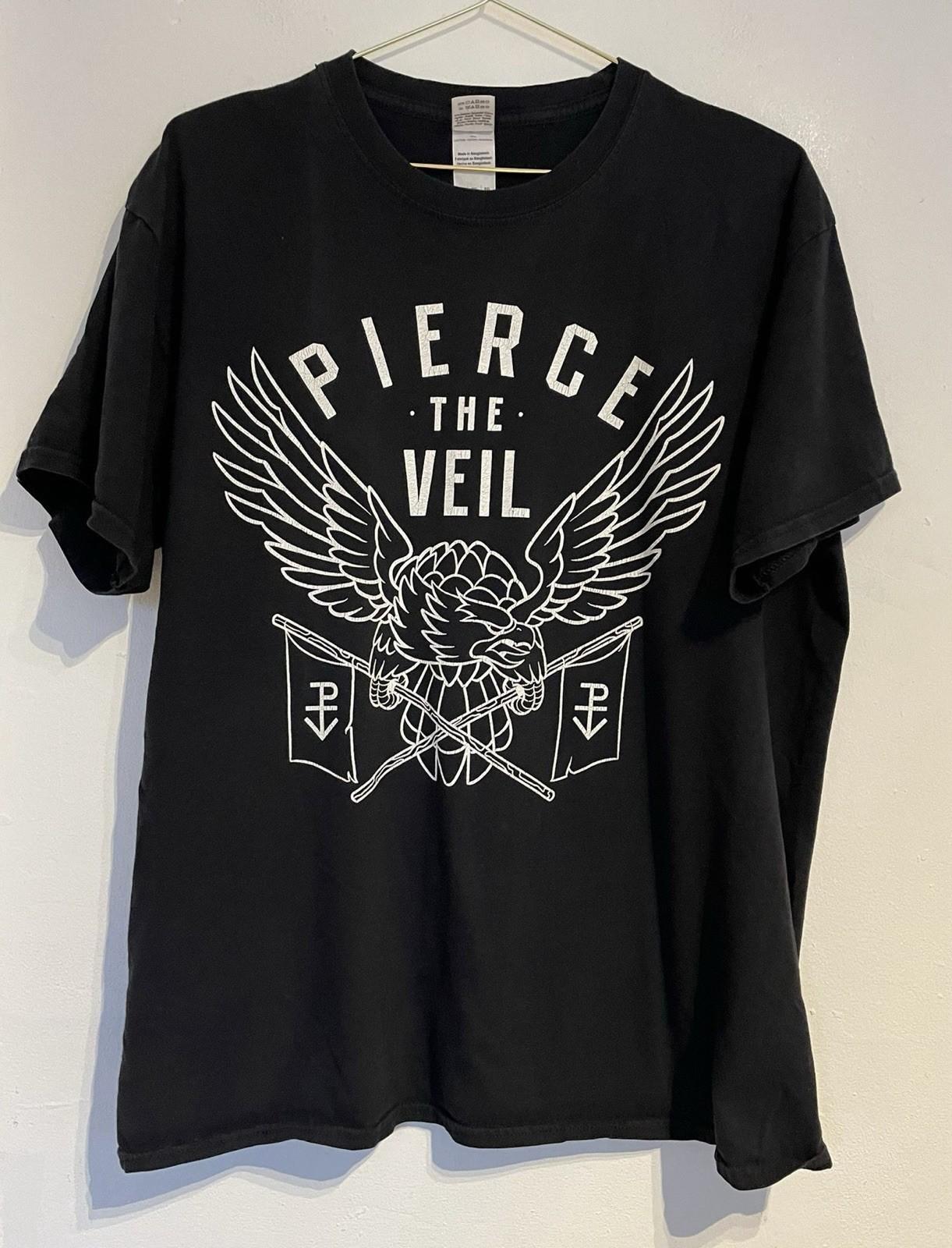 Pierce The Veil Shirt XL Band Rock Emo Metal Concert Gig Festival Black Unisex T-Shirt S