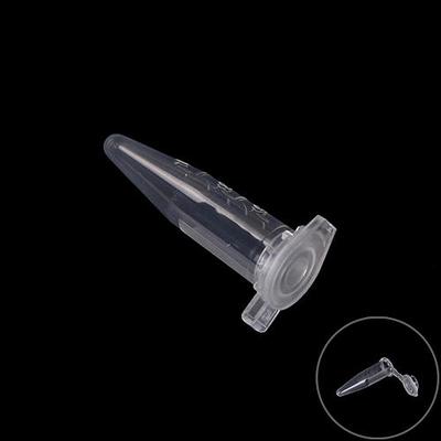 50X0.5Ml Lab Clear Micro Plastic Test Tube Centrifuge Vial Snap Cap Container Ab,