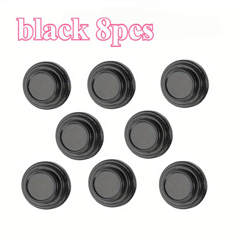 8/16Pcs Door shock absorbing buffer gasket shock absorbing pads car door shock absorbing silicone gaskets black 8pcs