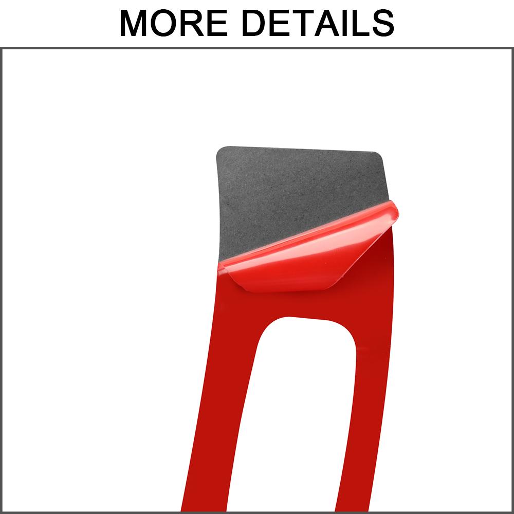 Car Armrest Box Switch Panel Cover Trim For Mercedes Benz GLB   Real Carbon Fiber Stickers Interior Styling