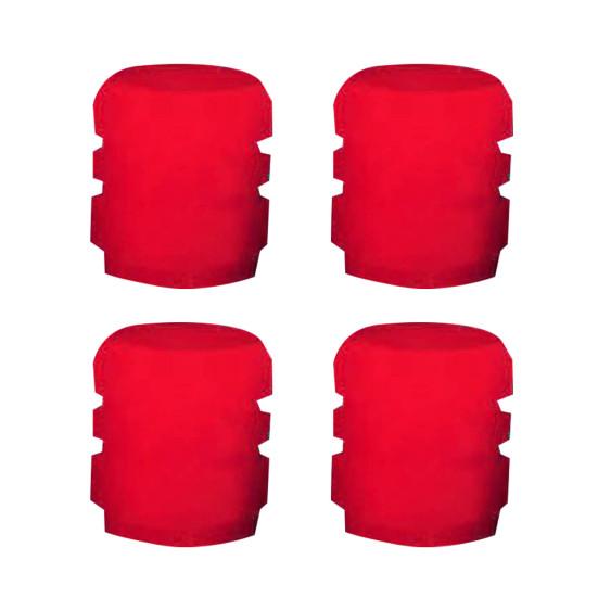 Glow In The Dark Tire Valve Caps Universal Tire Valve Stem Covers for Car Truck SUV Motorcycle Night Safety Lights Dustproof Tire Accessories