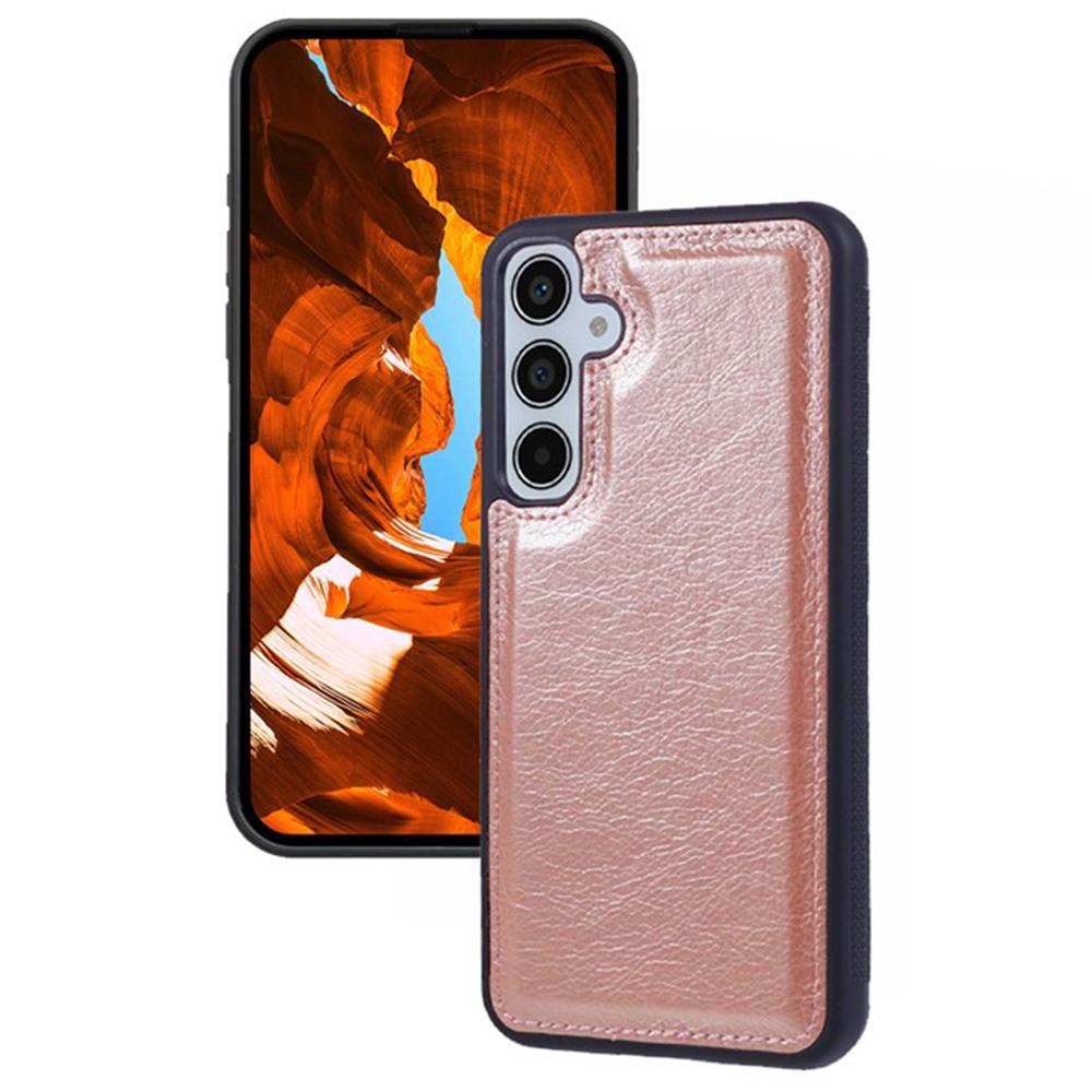 For Samsung Galaxy A16 5G/A16 4G Case Calf Texture PU Leather Anti Fingerprint Back Phone Cover