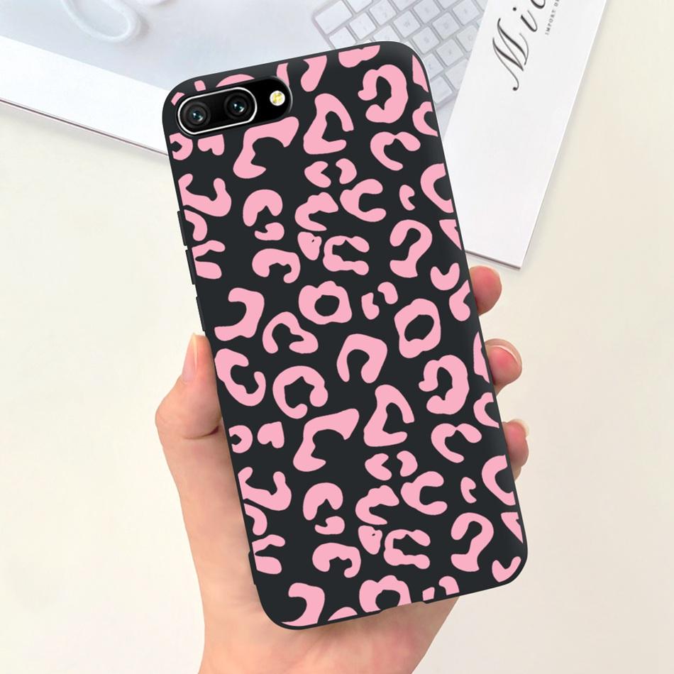 For Honor 10 Case Honor10 COL-L19 COL-L29 Fashion Moon Pattern Soft Silicon Protective Cover Phone Cases
