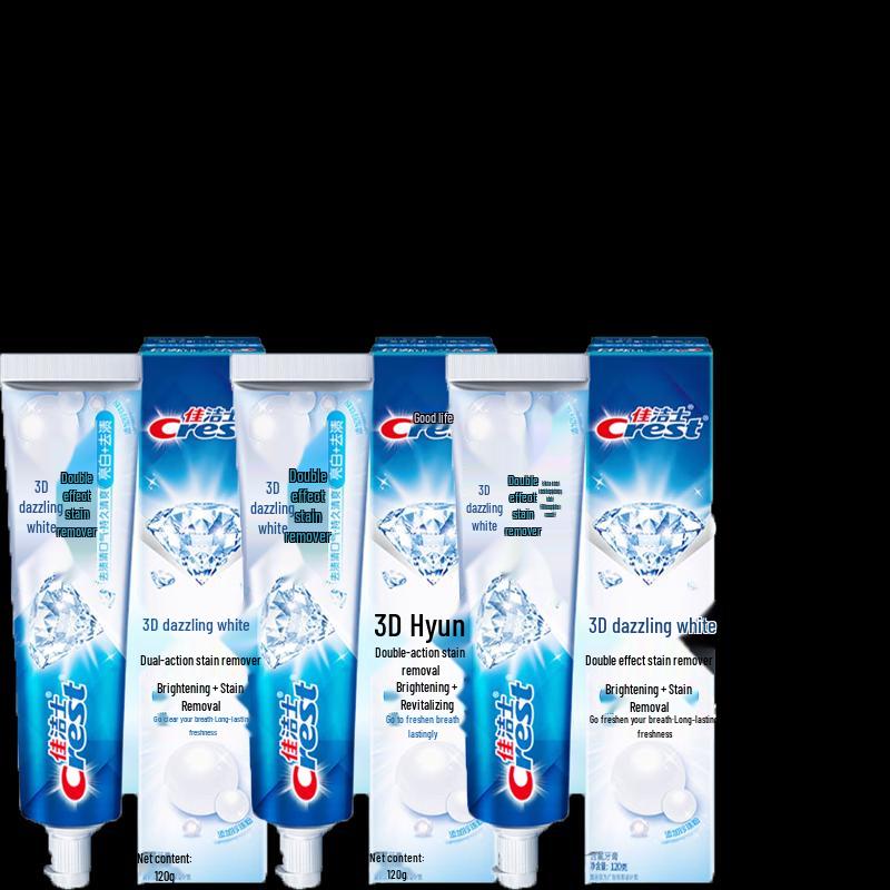 Crest 3D White Dual Action Whitening Toothpaste