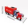 Simulated Optimus Prime Truck Model Iron Crafts Multi-functional Paper Box Home Living Room Desktop Creative Tissue Box