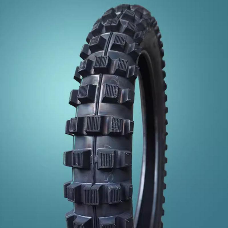 17-inch motorcycle road racing tires are modified with off-road deep-groove tires. 3.50/4.60/5.10-17 large flower-shaped off-roa