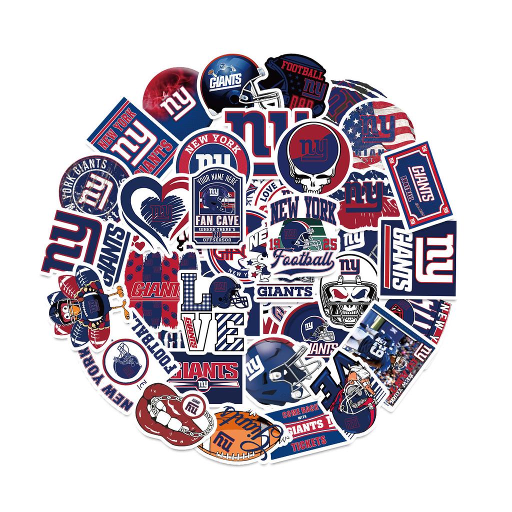 50 Nordic Style New York Giant Series Graffiti Stickers PVC Waterproof Decorative Stickers Water Cup Stickers
