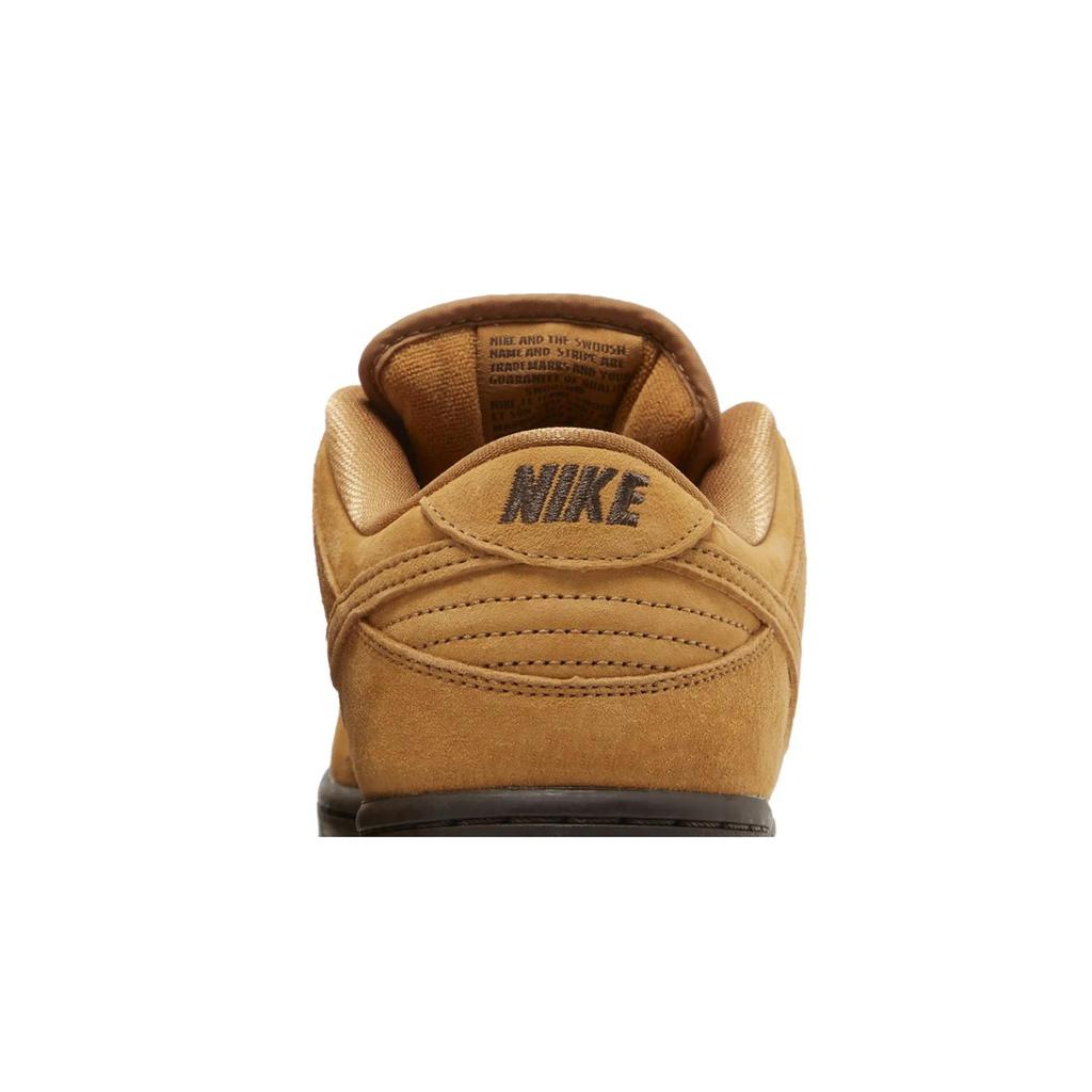 Nike Dunk Low Pro SB 'Wheat Mocha' (Unisex) Flax / Flax / Baroque Brown / Gum Light Brown Skate Shoes BQ6817 204