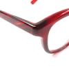 Great Ayame Glasses NEWOLD New Old Clear Red Mens Used