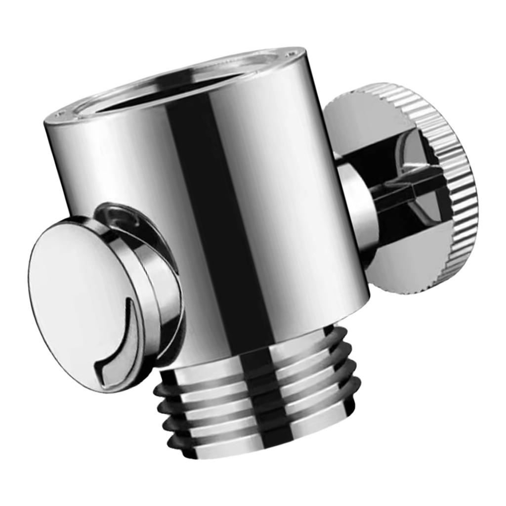 Sturdy Plastic G1/2Inch Shower Shut Valves Button Type for Water Flows Control in Shower Arm and Hose or Bidet Sprayer
