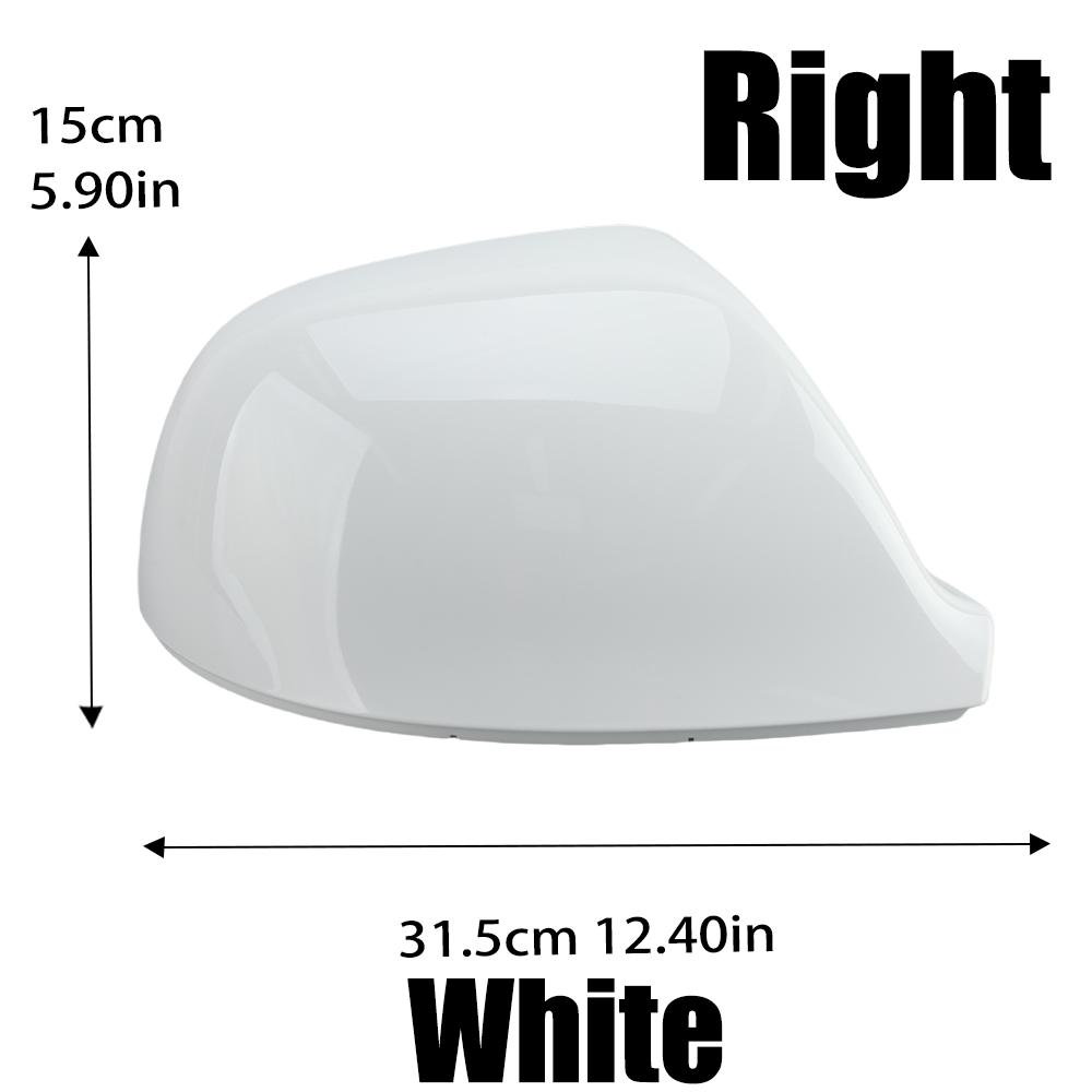 Side Rearview Mirror Cover Caps For VW T5 T6 TRANSPORTER VW Amarok 2010 2011- With Buckle Door Mirror Cover Cap Accessories