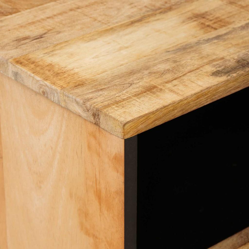 Nightstand Brown 50 X 33 X 60 Cm Solid Mango Wood