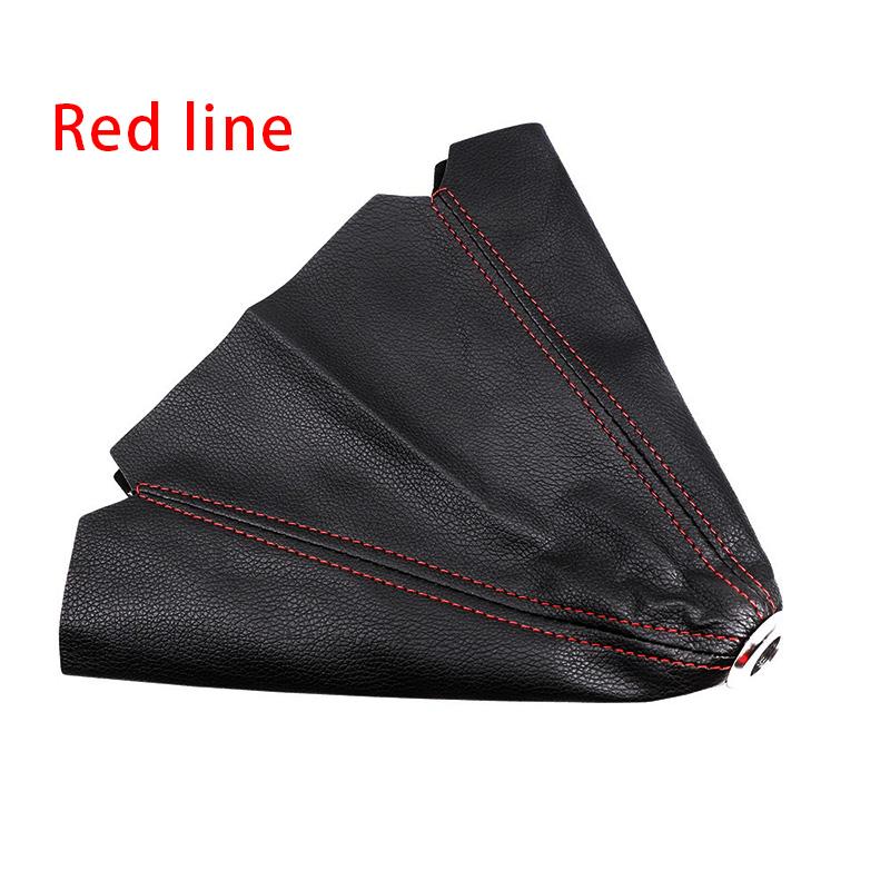 Car Manual Gear Shift Lever Dust Cover PU Leather Gear Position Dustproof Cover Automobile Interior Decoration Accessories