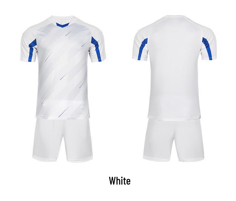 Custom Digital Print Quick-Dry Sports Jersey & Shorts Set - Breathable Summer Football Uniform