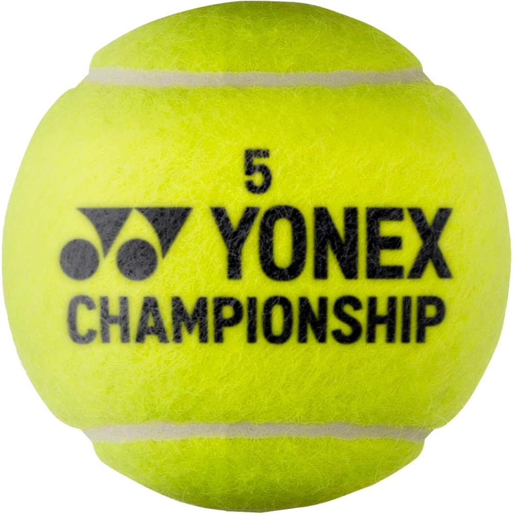 YONEX Championship Tennis Balls TB-CHS4 Pack of 4 Durable High Performance Sports Equipment