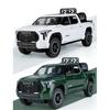 1/24 Toyota Tundra Alloy Pickup Car Model Diecast & Toy Metal Off-Road Vehicles Car Model Sound and Light Collection Childrens Toy Gift
