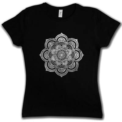 FLOWER UnisexDALA II Women T SHIRT Yantra Hinduism Buddhism Hindu Shiva Buddha