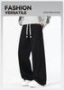Men's American Style Casual Drapey Trousers: Spring/Autumn Loose Wide-Leg Sports Pants