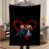 Chucky Soft Warm Flannel Blankets Comfortable Blanket for Home Decoration Gifting