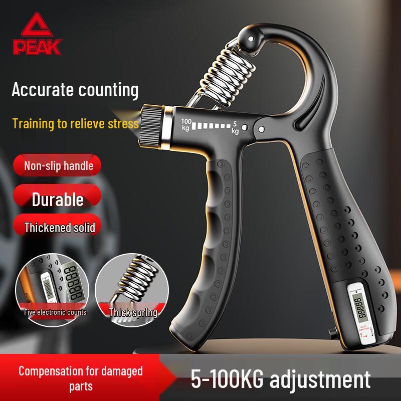 Peak Adjustable Hand Gripper with Electronic Counter