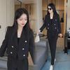 2024 Autumn Slim Fit Korean Style Casual Two-Piece Suit