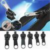 18x Zippers Sliders Zippers Repair Kits Zippers Pullers Replacement Zippers Teeth Zippers for Jackets Suitcases Jeans
