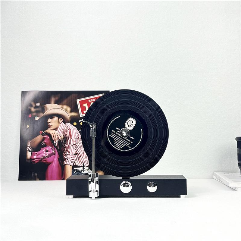 Marshall Speaker Model Audio Figurine: Wood and Leather Prop (Non-functional)