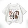 Summer Cute Kawaii Cartoon Print Children T-shirt Casual Fashion Cotton Short-sleeve Top Kid Tee Boys Girls Tshirt Funny Clothes