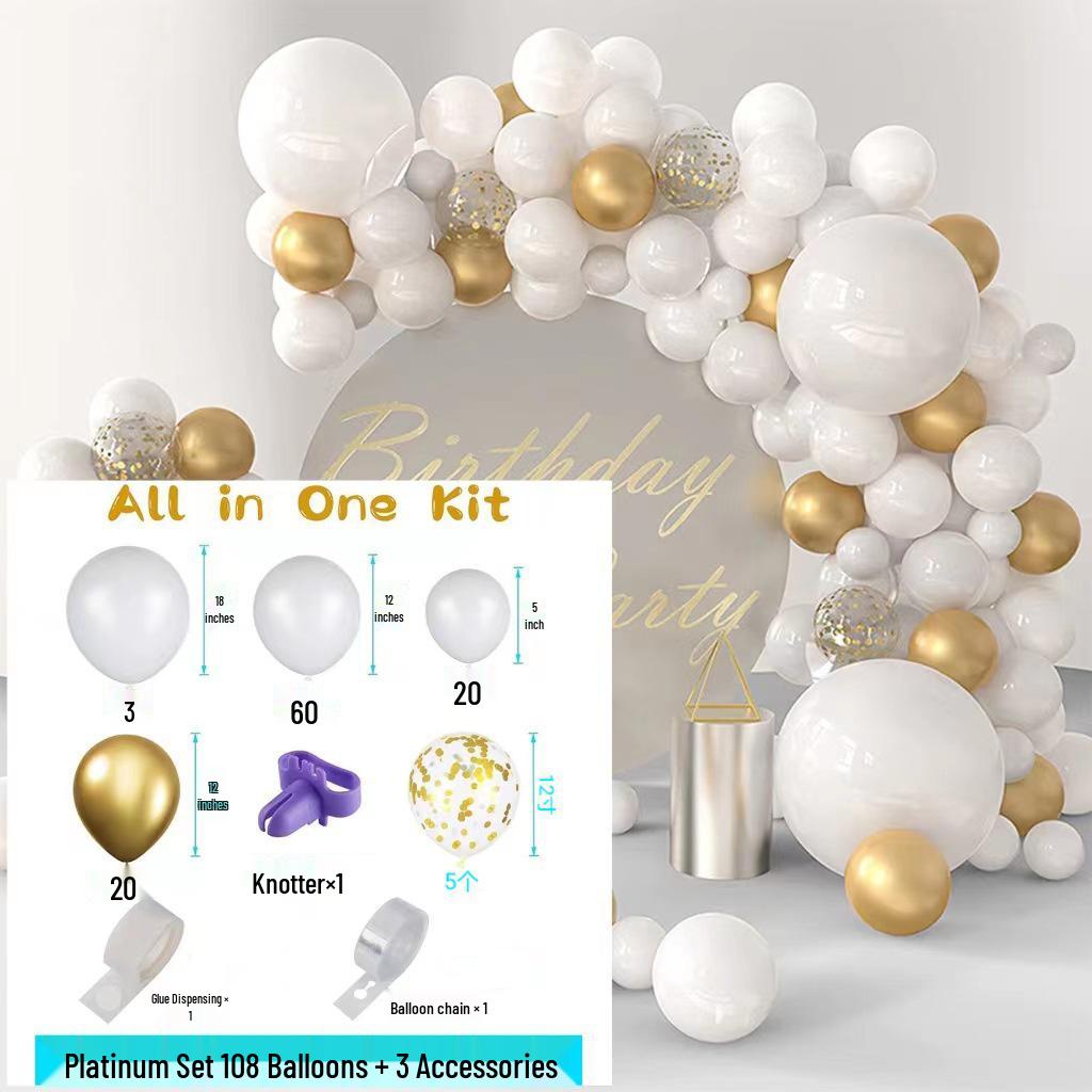 Pink Balloon Arch Set for Birthdays and Weddings