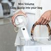 Handheld Fan Portable Mini USB Hand Fan 3600mAh Rechargeable Stepless Speed Control Display Nightlight