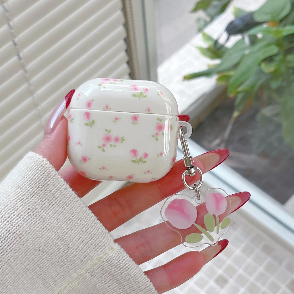 IMD Flower AirPodspro1 Wireless Bluetooth Headset Cover Suitable for Apple 1st Generation/Pro Generation ins Pendant Soft Case