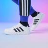 Adidas Neo Breaknet 2.0 Synthetic Leather Non-Slip Wear-Resistant Low-Top Kids Skate Shoes Kids Sneakers White Black HP8963