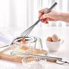 Mini Manual Whisk Stainless Steel Hand Mixer Coffee Blending Whisk Compact Kitchen Tool for Mixing Sauces Beating Eggs Whisking Batters Cocktails