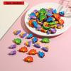 Kawaii School Stationery Dinosaur Cartoon Slice Rubber Small Dinosaur Animal Eraser Cros Border Gift Office Supplies Wholesale