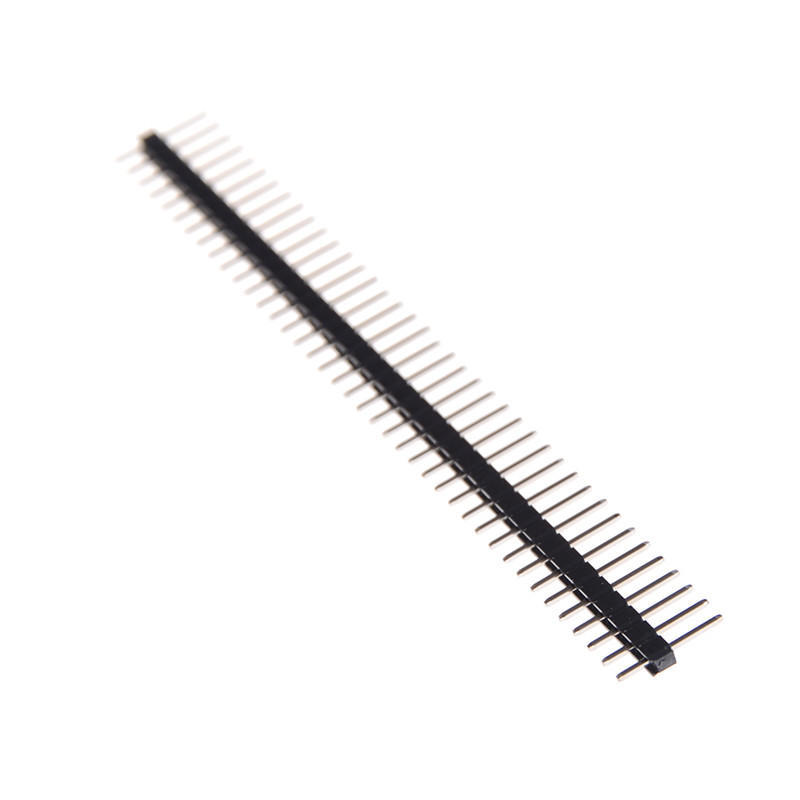 20Pcs 40Pin 2.54Mm Single Row Straight Male Pin Header Connector Strip