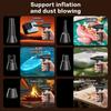 2026 New and PowerS8 Air Blower 4-Gear Turbo Blower Jet Fan with LED Light Battery Display Cordless Compressed Air Duster 110000RPM 80W