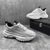 Men's Shoes 2025 Summer New Thick-soled Heightening Casual Dad Shoes Internet Celebrity Same Men's Breathable Sports Mesh Shoes