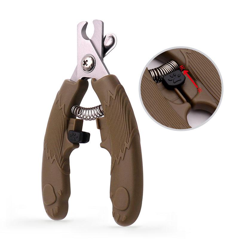 New Dog Nail Clipper Stainless Scissors Kitten Nail Toe Claw Clippers Trimmer Labor-Saving Grooming Tool Convenient Dog Supplies