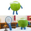 Cartoon Style Tennis Ball Pillow With Soft Plush Cover For Children