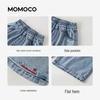 MOMOCO Girls' Summer Thin Breathable Denim Jeans