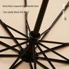 Automatic Men's and Women's Reinforced Vinyl Sun and Rain Umbrella - Enlarged for School Use