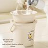 ZISIZ Large Portable Lidded Washing Bucket